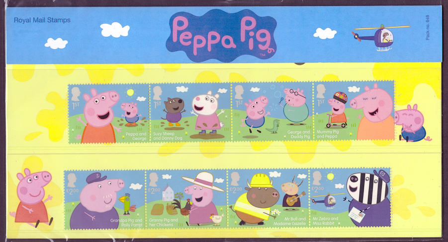 (image for) 2024 Peppa Pig Royal Mail Presentation Pack 648